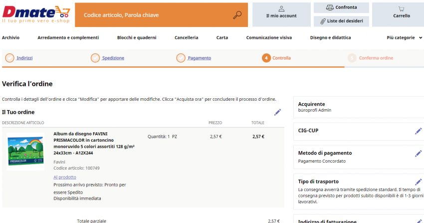 Arancio checkout.PNG
